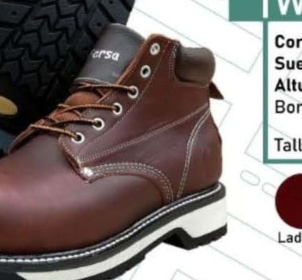 Bota de seguridad Fersa W-444-6 (Welt, doble densidad con casco)