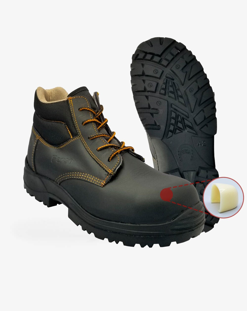 Bota Fersa E-302-6 Negro